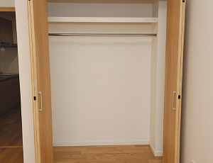 収納クローゼット付