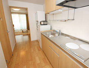 キッチン（IH2口コンロ付き）